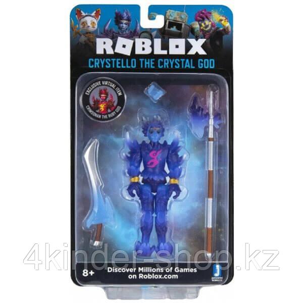 Roblox ROB0272 Фигурка героя Crystello the Crystal God (Imagination) с аксессуарами - фото 1 - id-p82812524