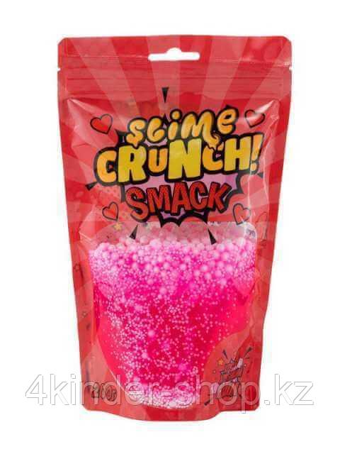 Слайм Crunch-slime SMACK с ароматом земляники, 200 г - фото 1 - id-p82813096