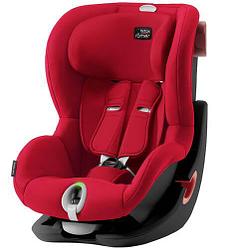 Автокресло Britax Römer King II LS Black Series Fire Red Trendline