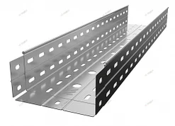 Лоток перфорированный 100х100х3000 0,7мм