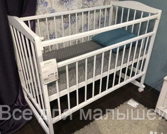 Кровать детская ФЕЯ 204 белый
