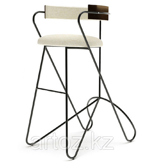 Стул барный LOOP BAR stool (White) - фото 1 - id-p82820980