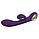 Вибратор со стимуляцией клитора "Miya" от Lealso (фиолетовый), фото 3