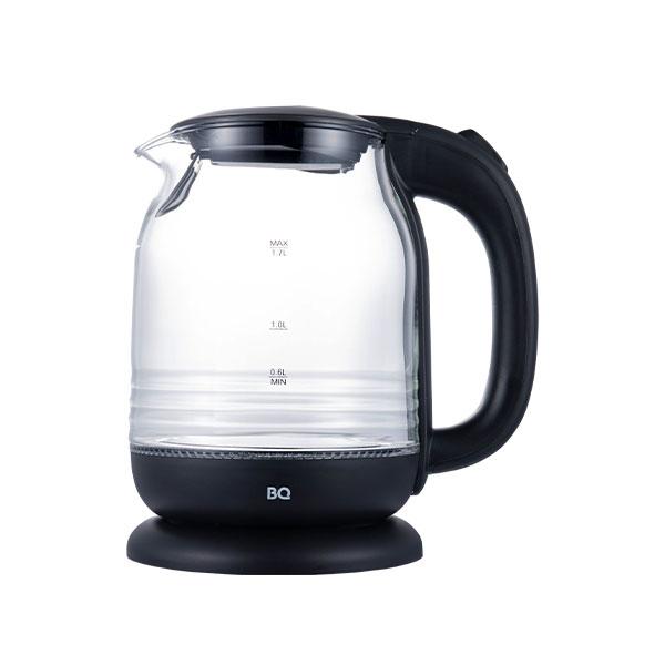 ЭЛЕКТРОЧАЙНИК BQ KT1833G ЧЕРНЫЙ-СТАЛЬ