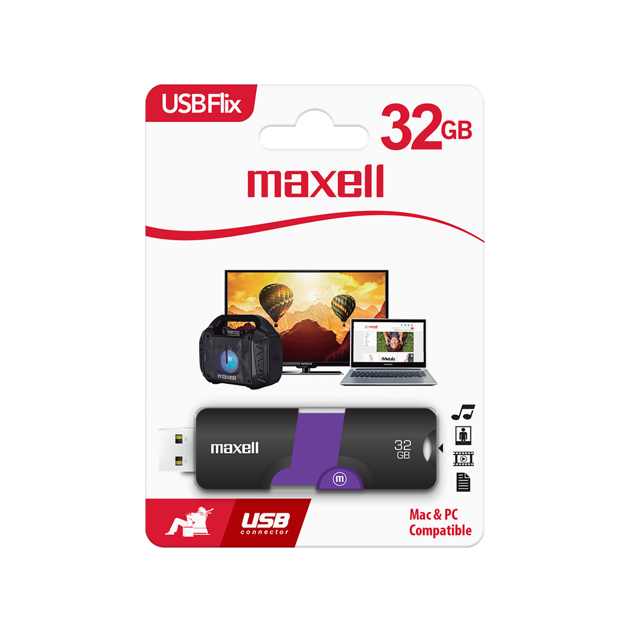 Флешка Maxell  USB  Flix 32GB 3.0 алматы