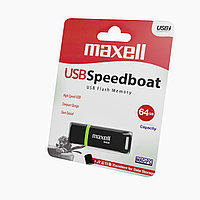 Флешка USB Speedboat 64GB 3.1 black Maxell