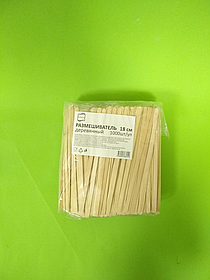 Размешиватель деревянный 18см