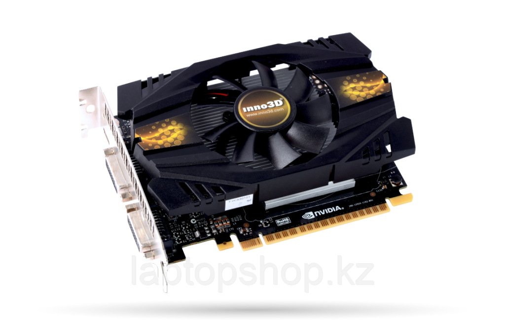 Видеокарта 1Gb INNO3D GeForce GTX 750 N750-1SDV-D5CW Green E-PCI D5 128bit