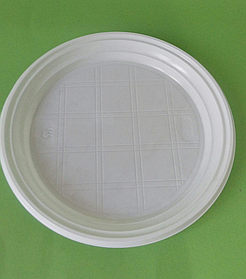 Тарелка десертная d 165 мм белая (100шт)