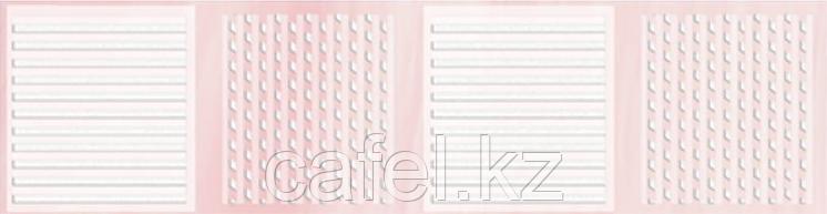 Кафель | Плитка настенная 25х35 Агата | Agata розовый бордюр В, фото 2