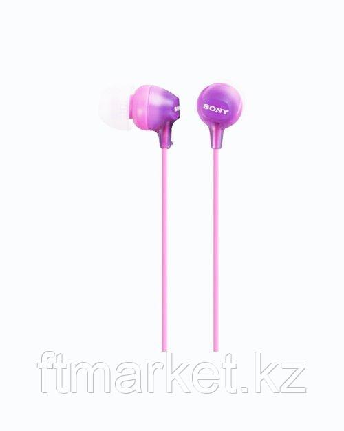 Наушники Sony MDR-EX15AP (фиолетовый)