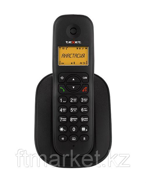 Бесшнуровой телефонный аппарат teXet TX-D4505A черный