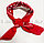 Бандана платок хлопковая с узором восточный огурец квадратная 53х53 см красная, фото 6