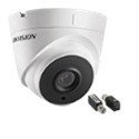 Hikvision DS-2CE56F7T-IT1 (3,6 мм) 3Мп купольная видеокамера+ DS-1H18 Комплект