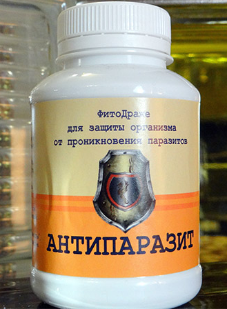 Антипаразит, Фитодраже, 140гр