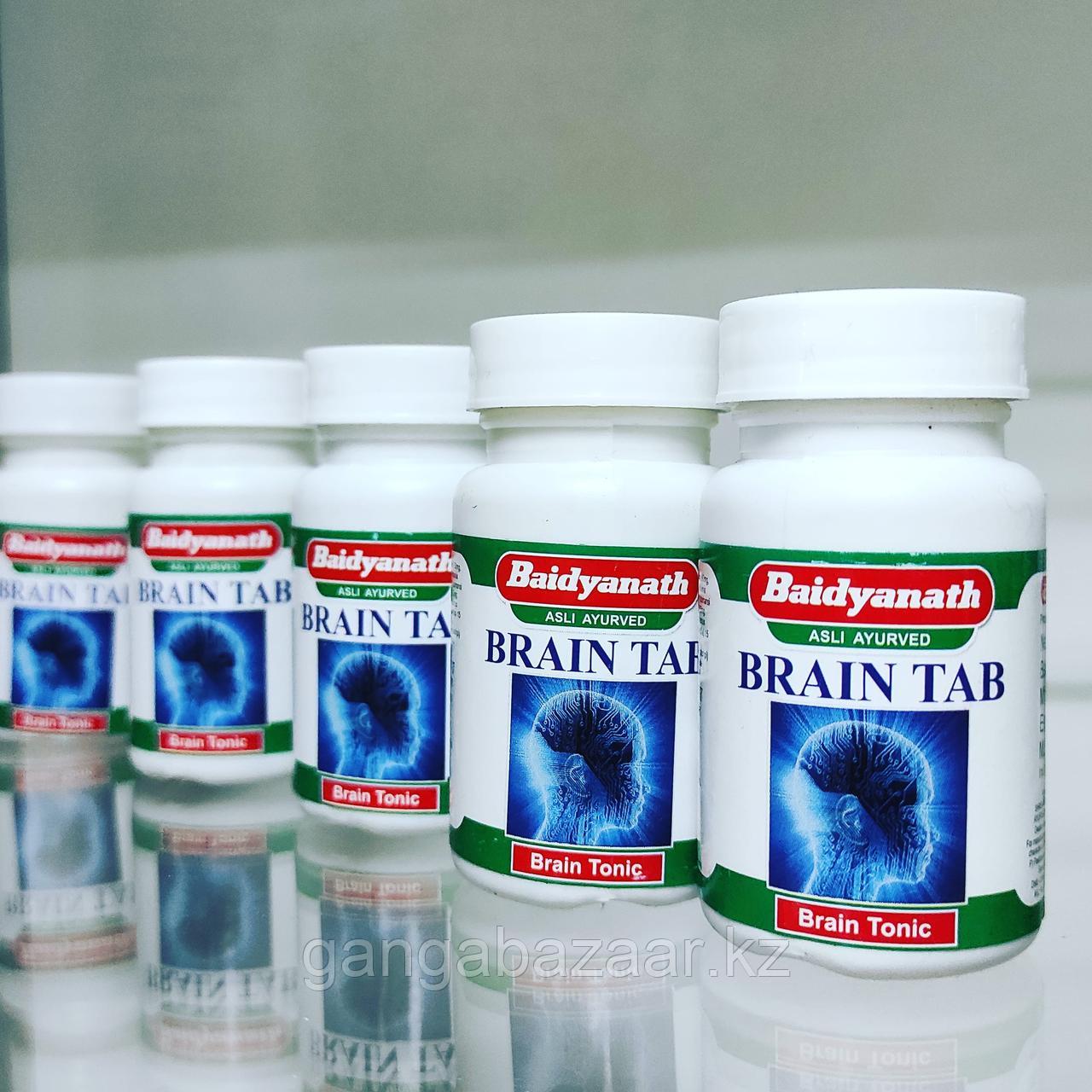 Брейн Таб (Brain Tab, Baidyanath - повышение деятельности мозга, питание клеток мозга, 50 таб