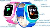 Умные часы детские с GPS Smart Baby Watch Q90 (Оранжевый), фото 3