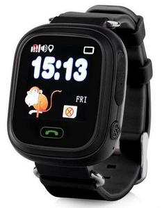 Умные часы детские с GPS Smart Baby Watch Q90 (Черный)