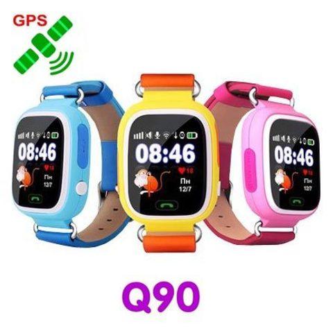 Умные часы детские с GPS Smart Baby Watch Q90 (Оранжевый) - фото 2 - id-p82843857