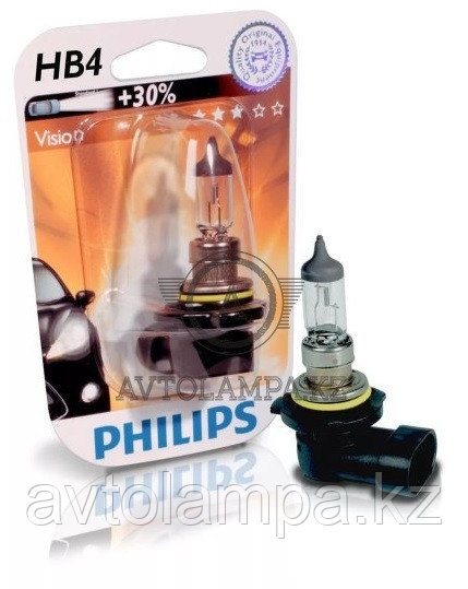 9006PVB1 HB4 12V 55W Philips Premium Vision Штатная галогенная лампа