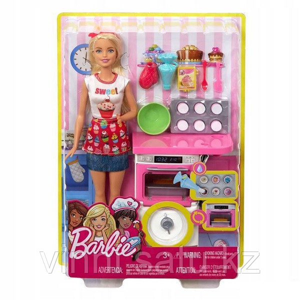 Mattel Barbie Кондитер - фото 1 - id-p82861399