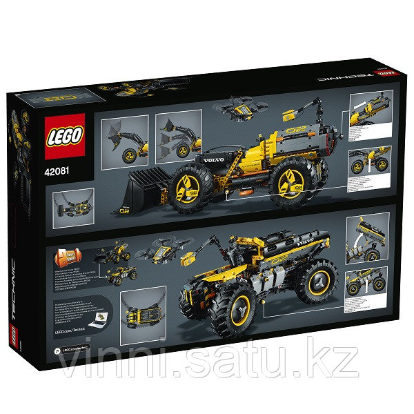 LEGO Technic VOLVO колёсный погрузчик ZEUX - фото 3 - id-p82861303