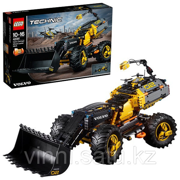 LEGO Technic VOLVO колёсный погрузчик ZEUX - фото 7 - id-p82861303