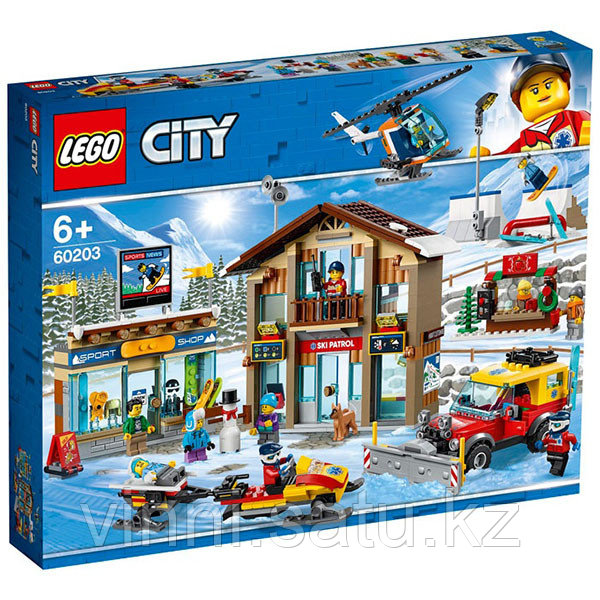 LEGO City Горнолыжный курорт - фото 5 - id-p82861218