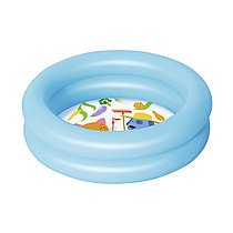Детский надувной бассейн BESTWAY: 51061 2-Ring Kiddie 61 х 15 см, голубой