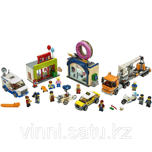 LEGO City Открытие магазина по продаже пончиков - фото 6 - id-p82861220
