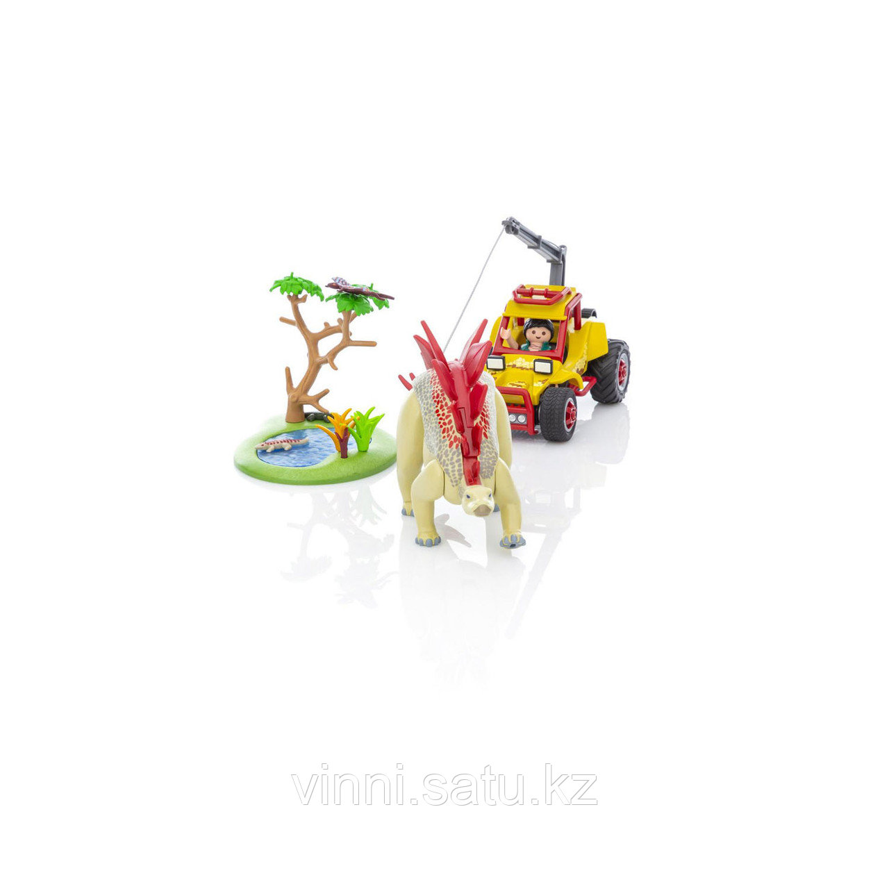 Playmobil Динозавры: Исследовательский транспорт со стегозавром - фото 5 - id-p82861575