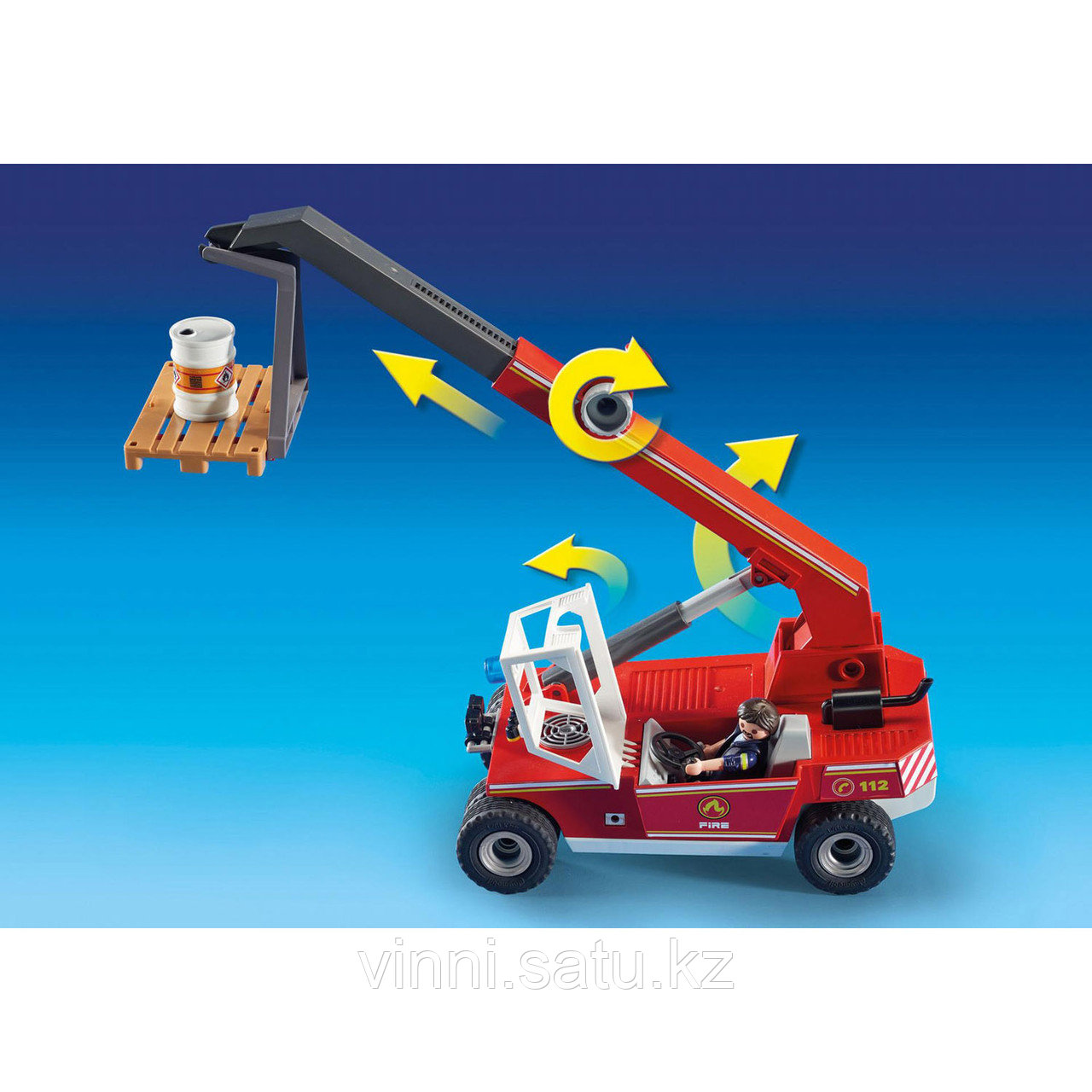 Playmobil Пожарная служба: Пожарный Кран - фото 5 - id-p82861595