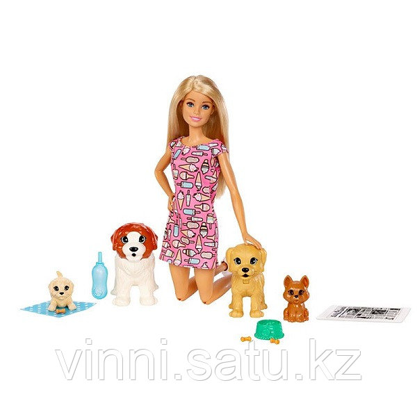 Mattel Barbie "Барби и щенки" - фото 1 - id-p82861379