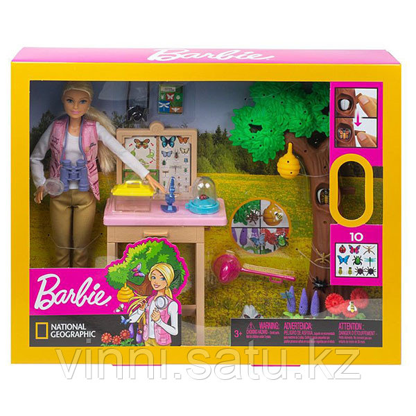 Mattel Barbie Nat Geo "Исследователь бабочек" - фото 7 - id-p82861388