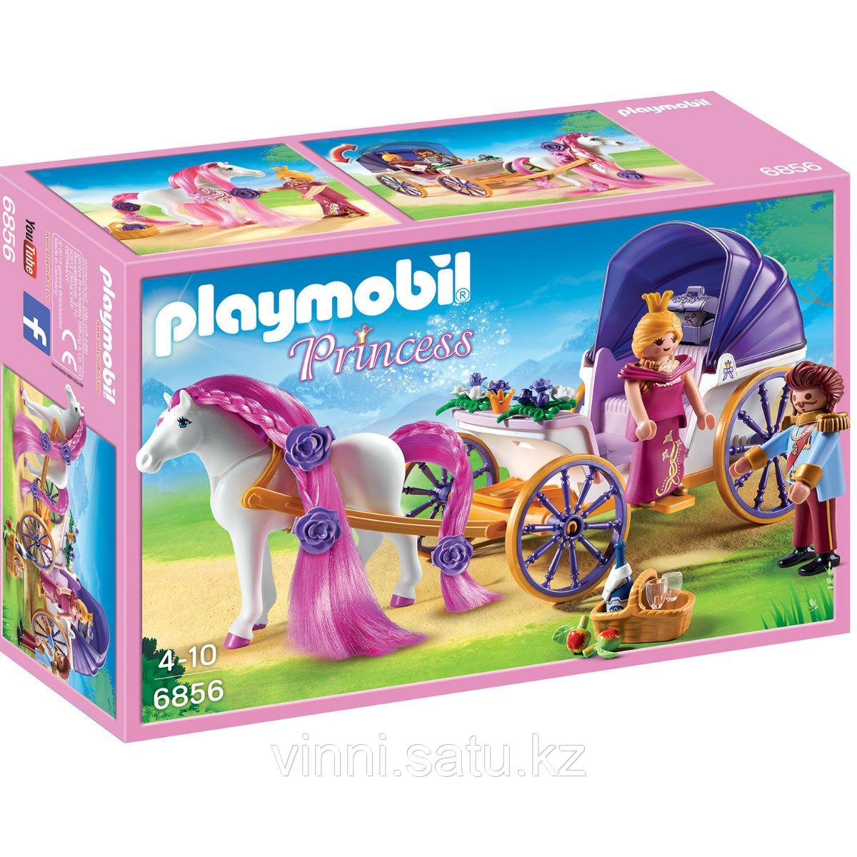 Playmobil Замок Принцессы: Королевская чета с каретой - фото 1 - id-p82861587