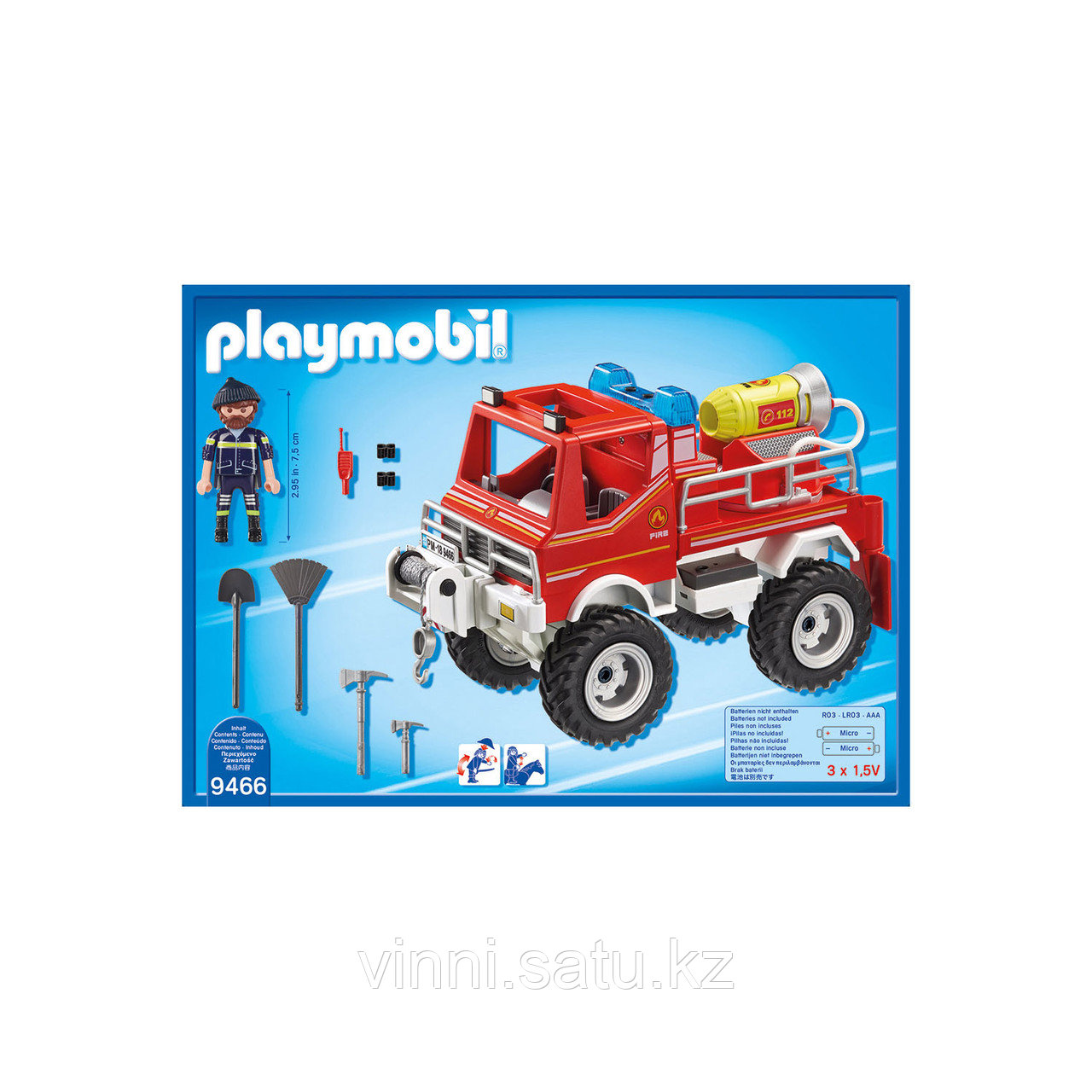 Playmobil Пожарная служба: пожарная машина - фото 2 - id-p82861591
