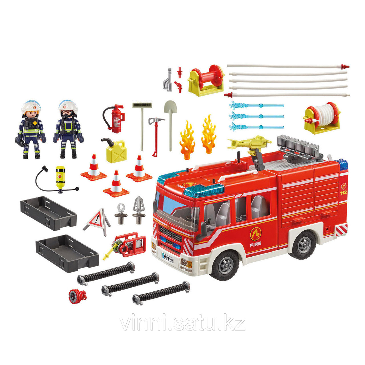 Playmobil Пожарная служба: пожарная машина с водометом - фото 3 - id-p82861592