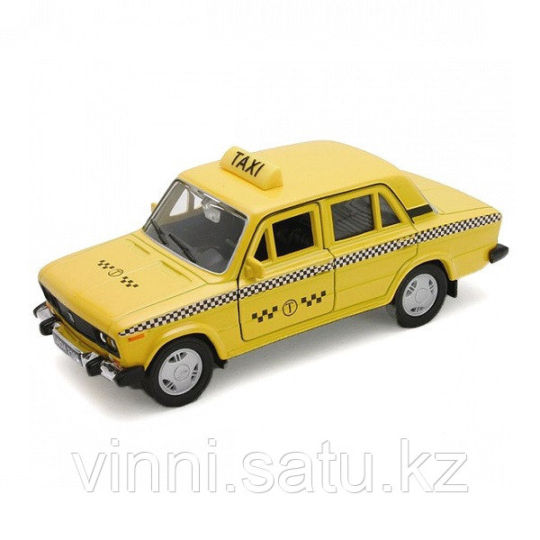 Welly Модель машины 1:34-39 LADA 2106 Такси - фото 1 - id-p82862139