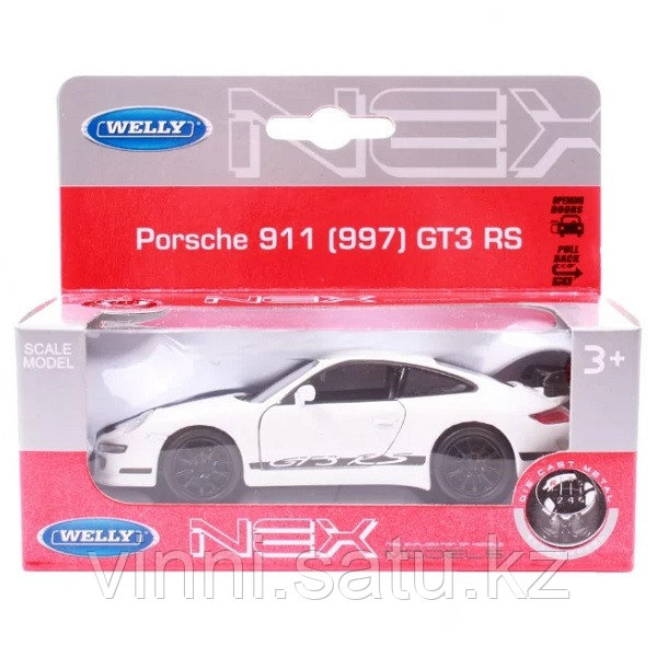 Welly Модель машины 1:34-39 Porsche GT3 RS - фото 3 - id-p82862173