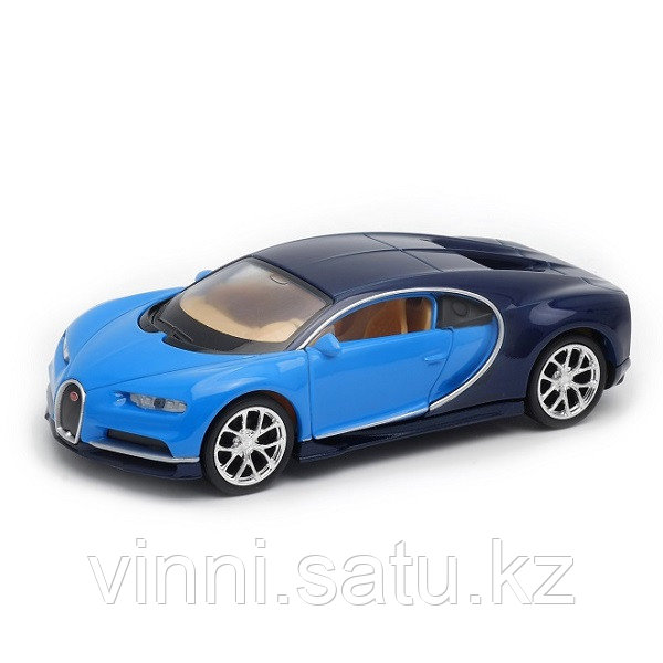 Welly Модель машины 1:38 Bugatti Chiron - фото 1 - id-p82862189