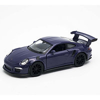 Welly Модель машины 1:38 Porsche 911 GT3 RS - синяя