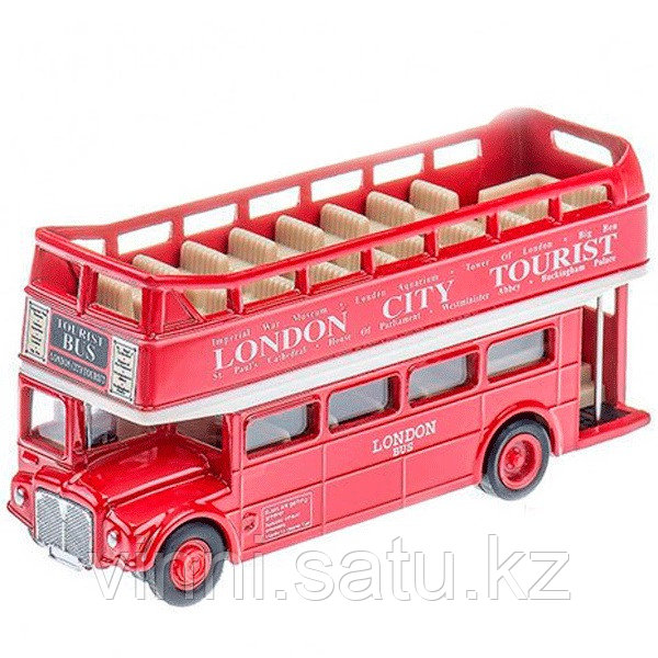 Welly Модель автобуса London Bus открытый - фото 1 - id-p82862071