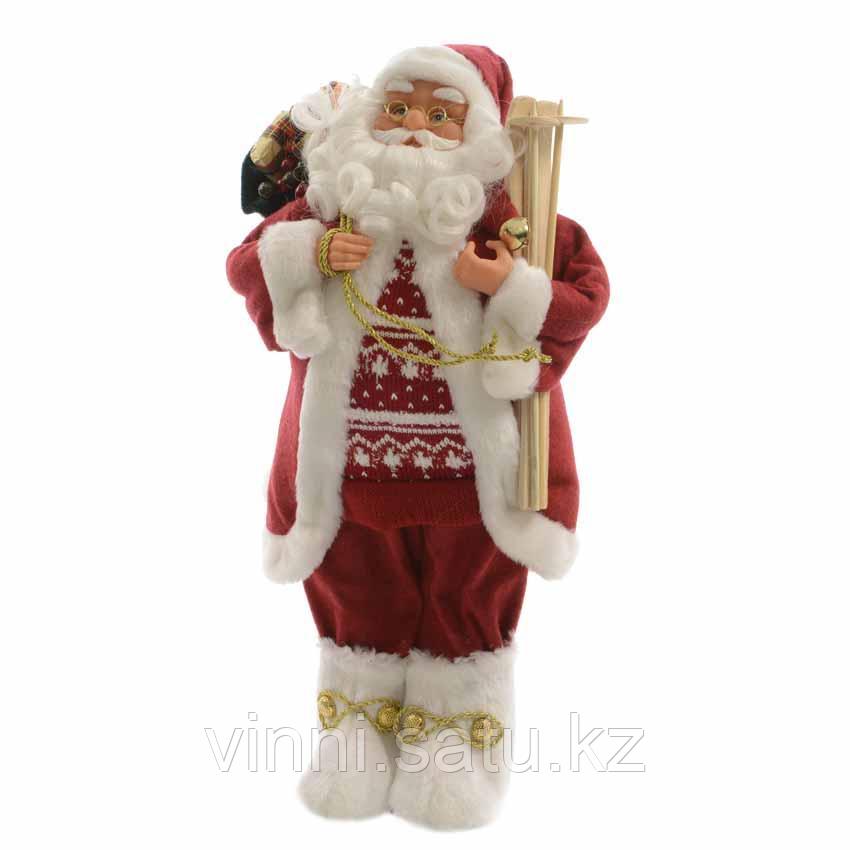 Kaemingk: Декорация Дед Мороз в красно-белом свитере 46 см - фото 1 - id-p82861141