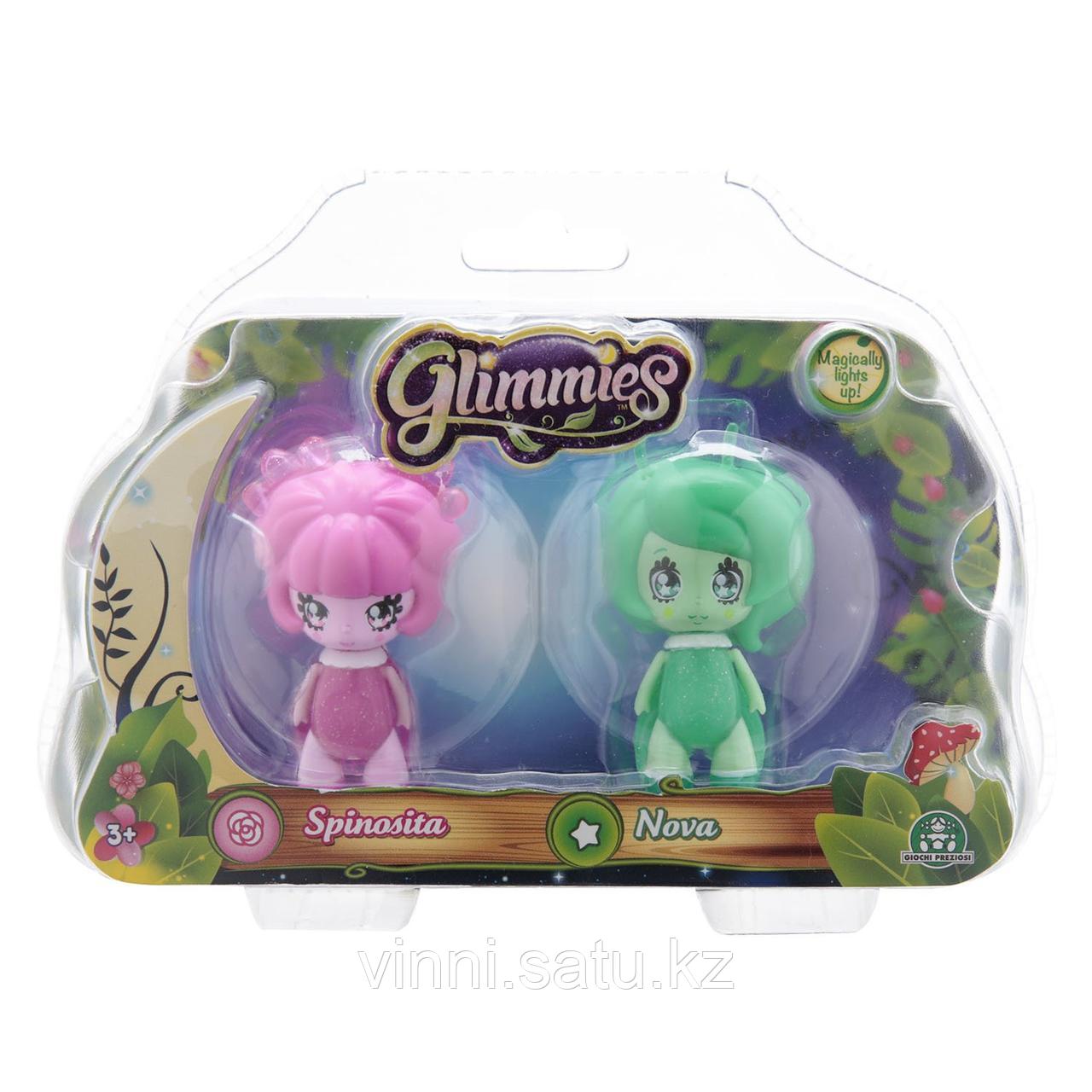 Две куклы Glimmies "Nova и Spinosita" в блистере - фото 4 - id-p82862606