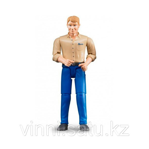 Фигурка мужчины голубые джинсы - фото 1 - id-p82864609