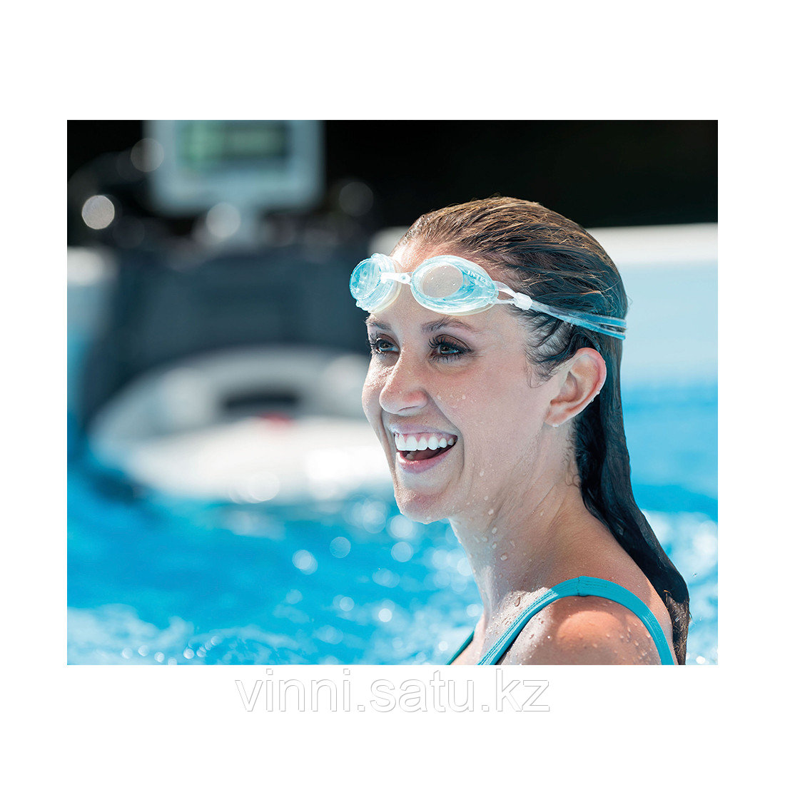 Очки для плавания Sport Relay 8+ INTEX: 55684 оранжевые - фото 3 - id-p82864001