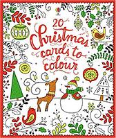 20 Christmas Cards to Colour