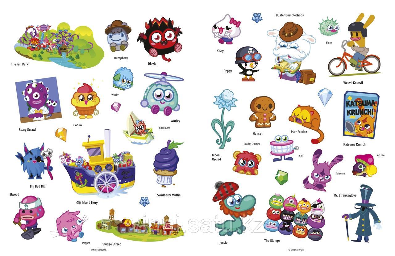 MOSHI MONSTERS ULTIMATE STICKER BOOK - фото 4 - id-p82861466