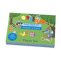MUDPUPPY FOREST THANK YOU CREATE-A-CARD