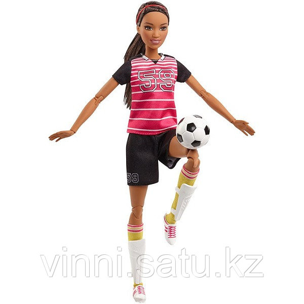 Mattel Barbie Кукла-спортсменка "Футболистка" - фото 1 - id-p82861405